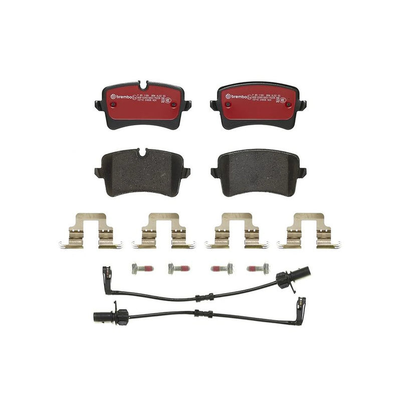 Brembo 4 x Rear Brake Pad Set fits Audi A5 2010-2017