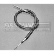 First Line Handbrake Cable Right Rear fits Renault Safrane 1992-2000