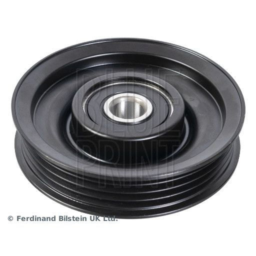 Blue Print V-Ribbed Belt Deflection/Guide Pulley fits Nissan Cabstar 2006-2013