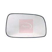Apec Exterior Wing Mirror Glass Right fits Toyota Avensis 2003-2008