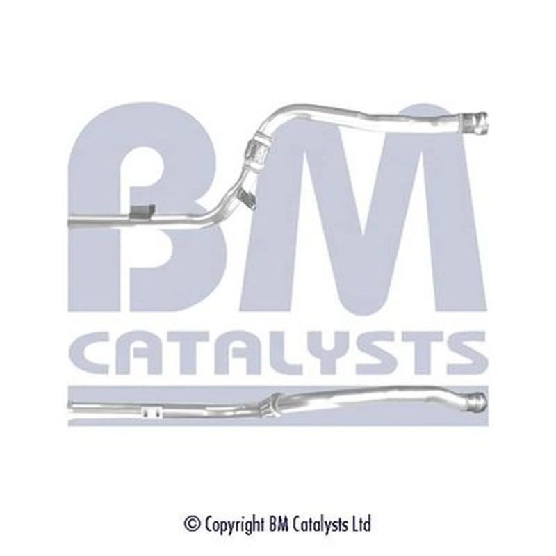 BM Catalysts Exhaust Pipe OD fits Mercedes-Benz C-Class 2007-2009