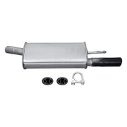 Hella End Silencer Rear fits Opel Corsa B 1993-2000 1.4 1.6