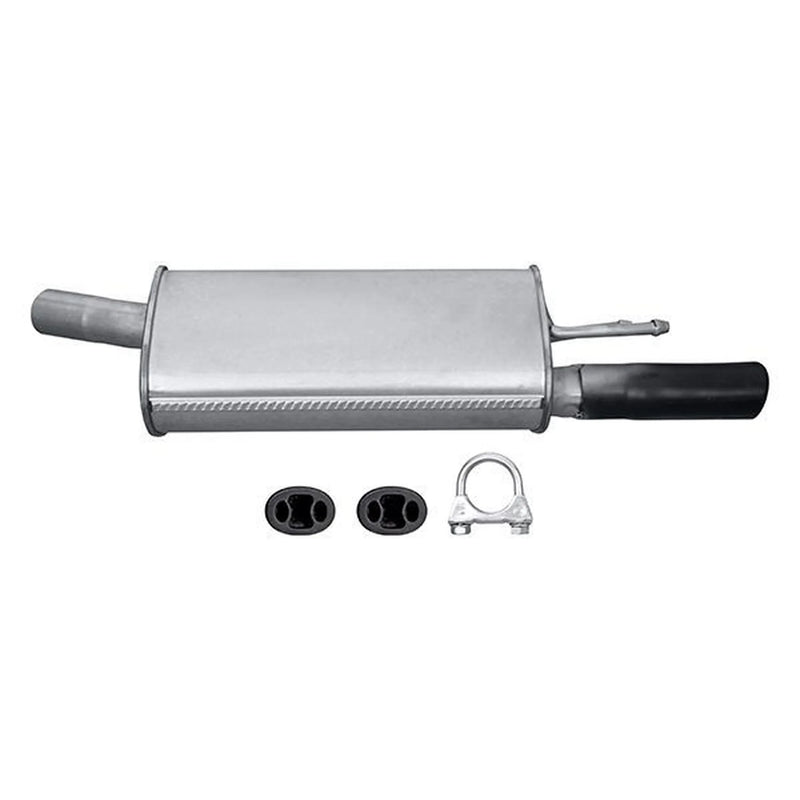 Hella End Silencer Rear fits Opel Corsa B 1993-2000 1.4 1.6
