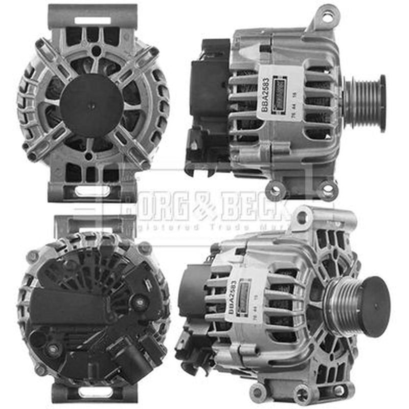 Borg & Beck Car Alternator 12V fits Citroën Berlingo Box Body/Mpv 2009-2018 1.6