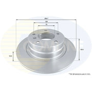 Comline Front & Rear Brake Discs & Pads fits BMW 3 2004-2011