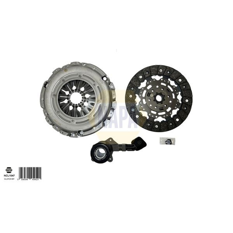 NAPA Clutch Kit Set 3pc fits Ford Galaxy II 2011-2015 1.6