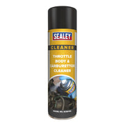 Sealey Throttle Body & Carburettor Cleaner 500ml Single SCS013S Sealey  - Dynamic Drive