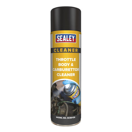 Sealey Throttle Body & Carburettor Cleaner 500ml SCS013S Sealey - Dynamic Drive
