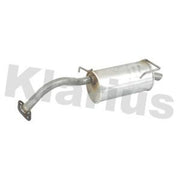 Klarius Box With Tail Pipe Rear fits Nissan Micra II 1992-2003 1.0 1.3 1.4