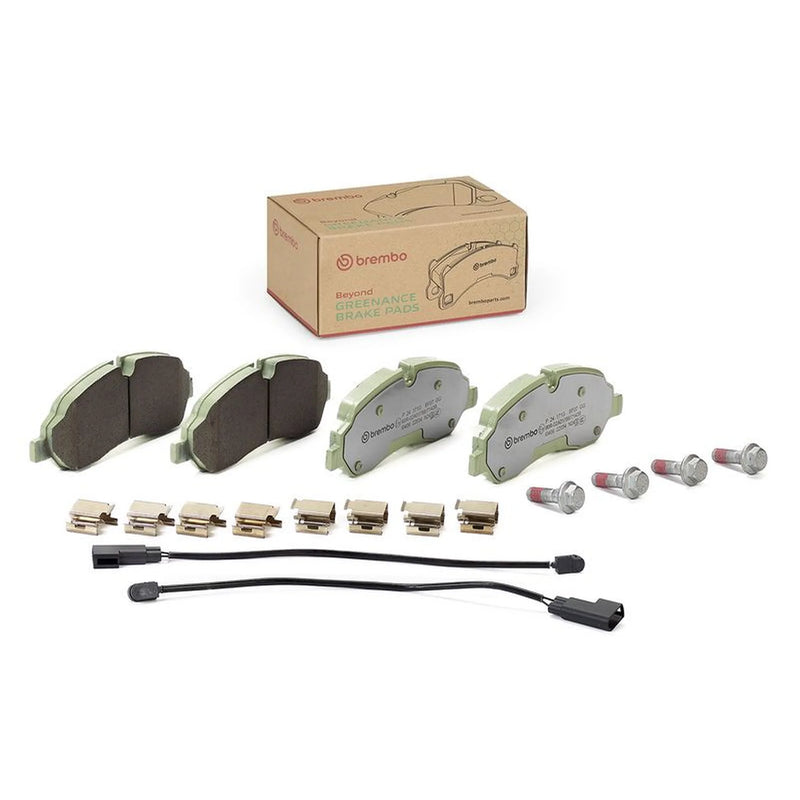 Brembo 4 x Front Brake Pad Set fits Ford Tourneo Custom V362 Bus 2015-2023 2.0