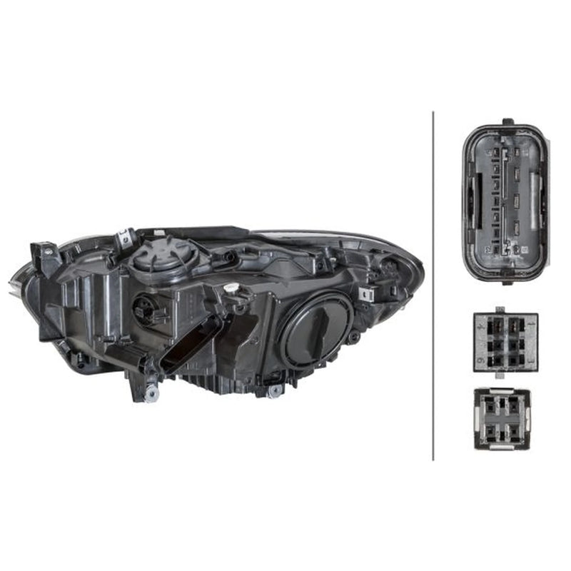 Hella Headlight Headlamp PY21W Right fits BMW 1 Sports Hatch 2011-2019