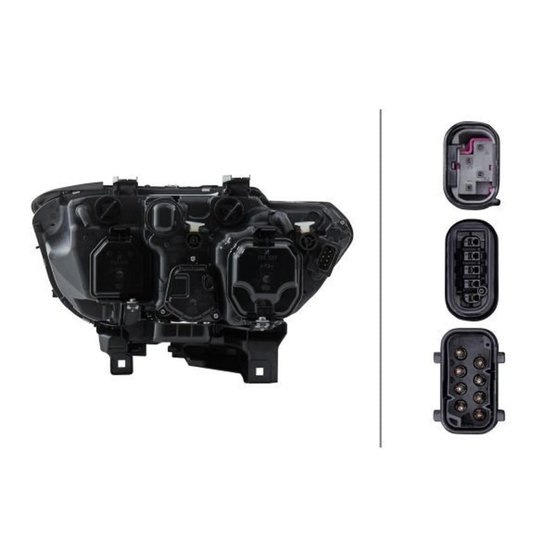 Hella Headlight Headlamp PY21W Right fits BMW 7 2001-2008