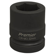 Sealey Impact Socket 32mm 1"Sq Drive IS132 Sealey - Dynamic Drive