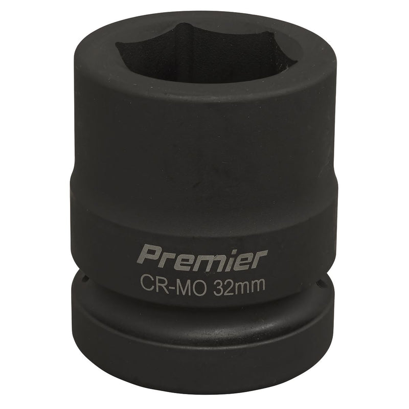 Sealey Impact Socket 32mm 1"Sq Drive IS132 Sealey - Dynamic Drive