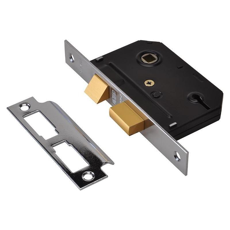 Union ES-SL Essentials 3 Lever Mortice Sashlock Chrome 65mm 2.5in Visi UNION - NN4 Online