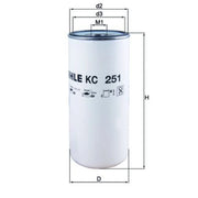 Mahle Fuel Filter Element KC 251