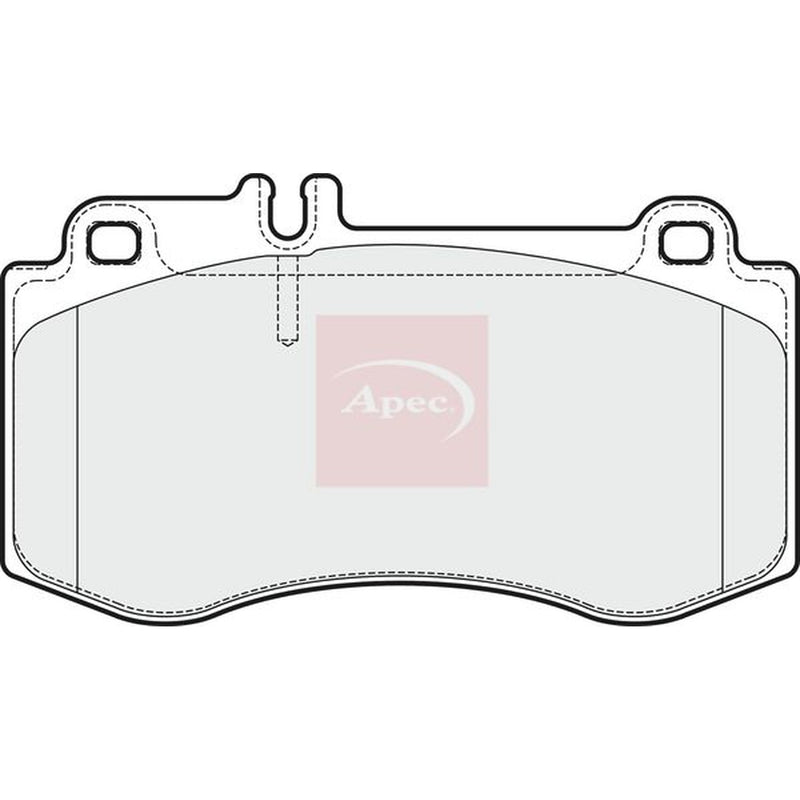 Apec Front Brake Pad Set fits Mercedes-Benz Cls 2011-2017