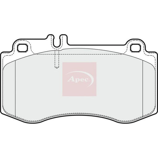 Apec Front Brake Pad Set PAD1735