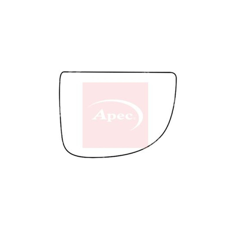 Apec Exterior Wing Mirror Glass Right fits Iveco Daily VI 2014-2021