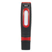 Sealey R/Chargle 360 Insp Lamp 16 SMD LED + 3W LED Black 2xLi-ion LED360PLUS Sealey  - Dynamic Drive
