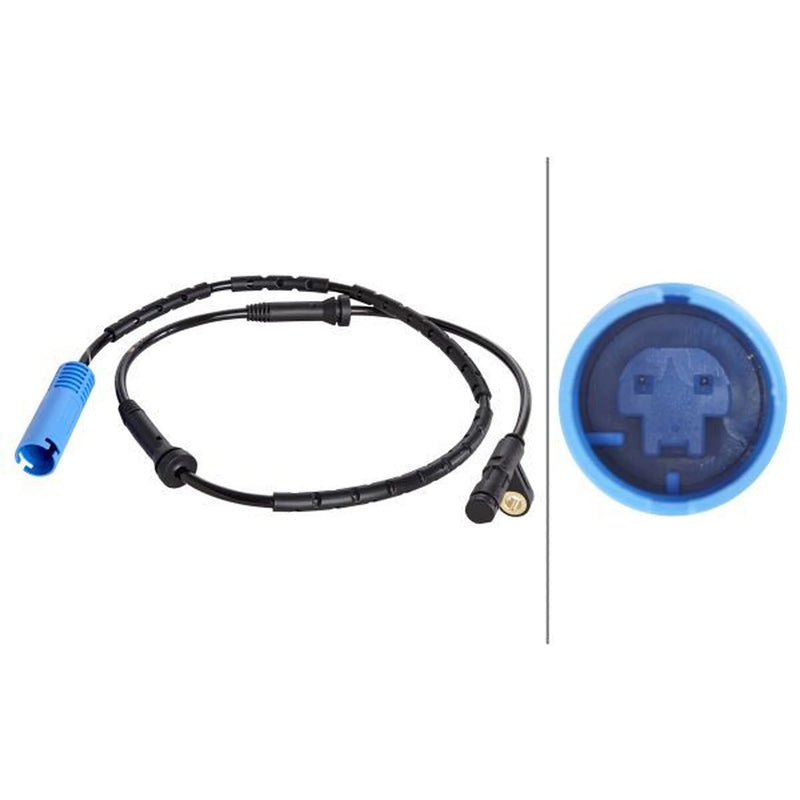 Hella ABS Wheel Speed Sensor Rear fits Mini Mini 2001-2008