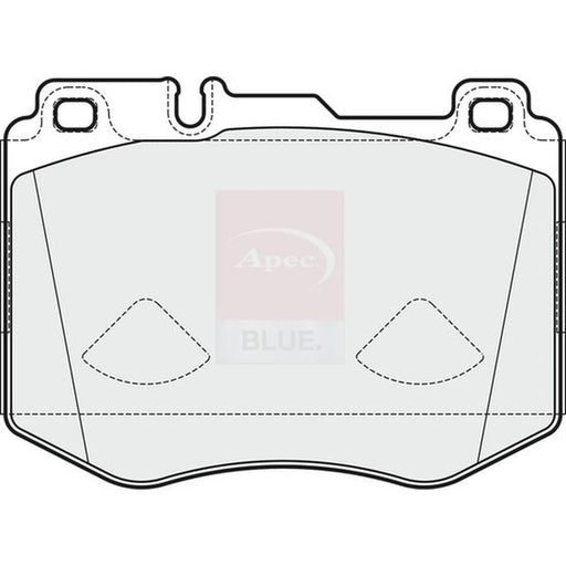 Apec Front Brake Pad Set PD3760
