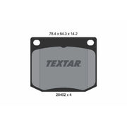 Textar Front Brake Pad Set 2040201