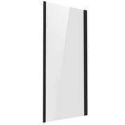Baridi Side Panel 80x185cm 6mm Tempered Glass - Black