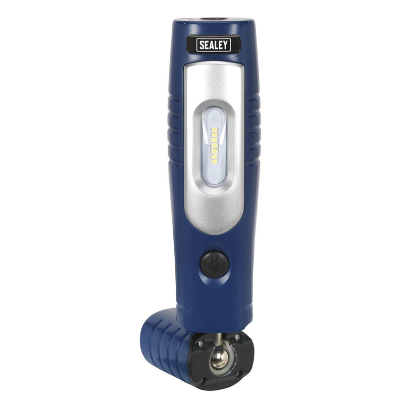 Sealey Rechargeable 360 Inspection Light 7 SMD & 3W SMD LED Blue Lithium-ion Sealey - Dynamic Drive