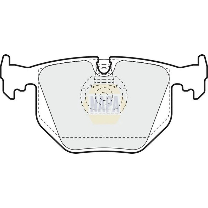 NAPA Rear Brake Pad Set NBP1193