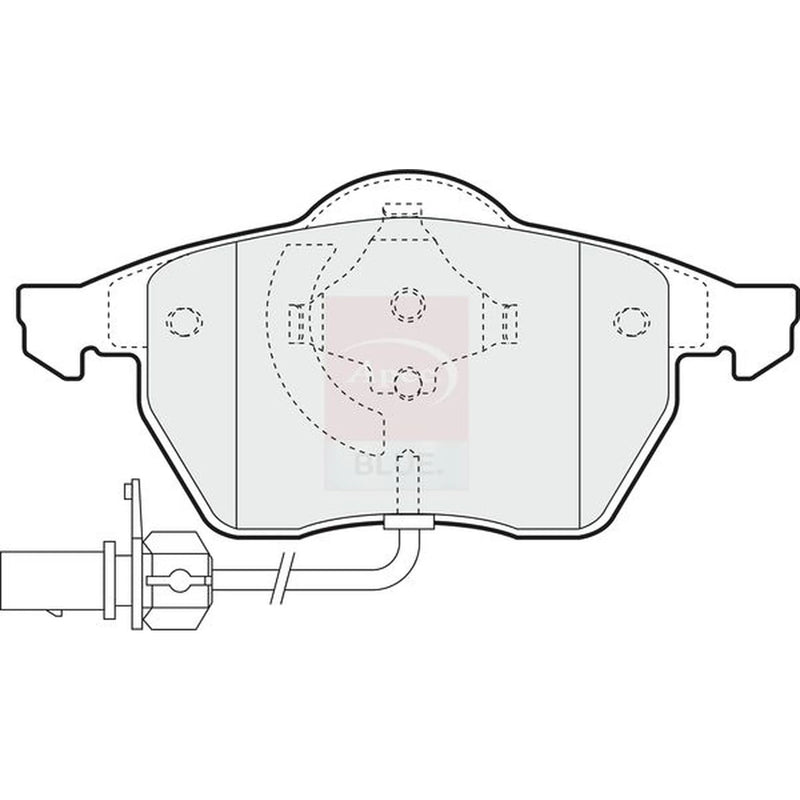 Apec Front Brake Pad Set PD3016