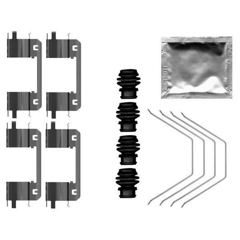 Mintex Brake Pad Accessory Fitting Kit Front fits Honda Cr-V V 2016-2023 1.5 2.0