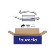 Hella End Silencer Rear fits Renault Grand Scénic II 2004-2006 1.6