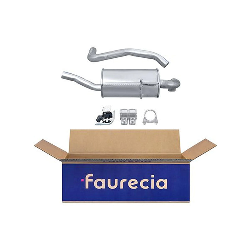 Hella End Silencer Rear fits Renault Grand Scénic II 2004-2006 1.6