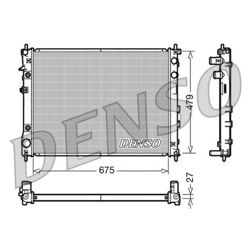 Denso Engine Radiator fits Subaru Tribeca 2005-2007 3.0 3.6