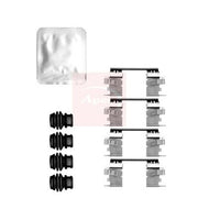 Apec Brake Pad Accessory Fitting Kit Front fits Honda Hr-V 2015 on 1.5 1.6