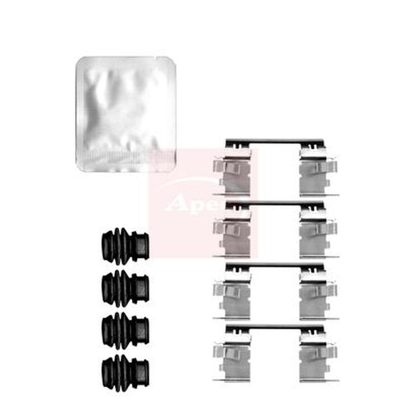 Apec Brake Pad Accessory Fitting Kit Front fits Honda Hr-V 2015 on 1.5 1.6