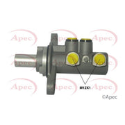 Apec Brake Master Cylinder Hydraulic Assembly fits Opel Agila B 2008-2014