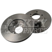 Key Parts Front Vented & Rear Vented Brake Discs & Pads fits BMW 3 2007-2013
