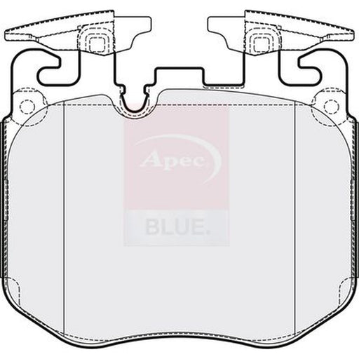 Apec Front Brake Pad Set fits BMW 4 Gran 2021 on