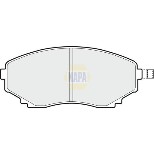 NAPA Front Brake Pad Set NBP1718