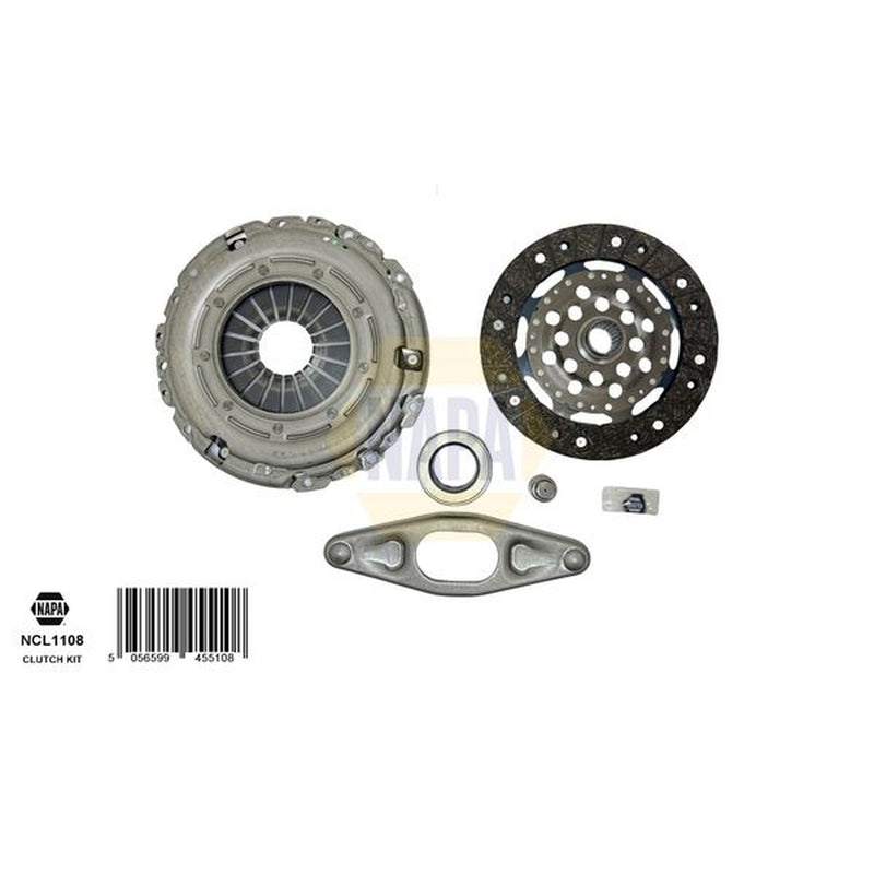 NAPA Clutch Kit Set 3pc fits BMW 1 2004-2013