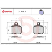 Brembo Front Floating Brake Disc & Rear Floating Brake Disc Brak fits Ducati 848