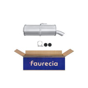Hella End Silencer Rear fits Peugeot 406 1995-2004 1.9 2.1