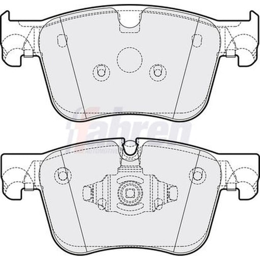 Fahren Front Brake Pad Set FBP3844