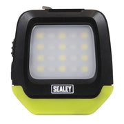 Sealey Rechargeable Clip Light with Auto-Sensor 2W & 1.5W SMD LED HT02LED Sealey - Dynamic Drive