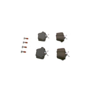 Bosch Front & Rear Pads fits Alfa Romeo 166 1998-2007 2.0 2.4 2.5 3.0 3.2
