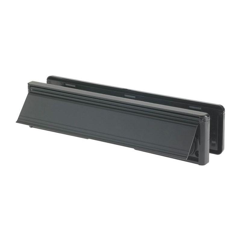Yale Locks Letter Plate Black (Visi-Packed) 300mm (12in) Yale Locks - NN4 Online