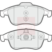 Apec Front Brake Pad Set fits Renault Grand Scénic III 2009-2016 2.0