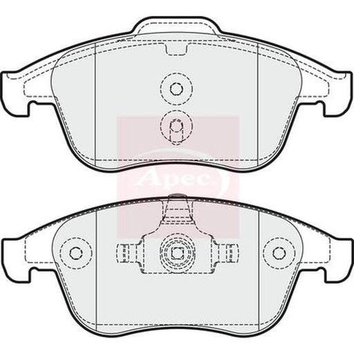 Apec Front Brake Pad Set PAD1898